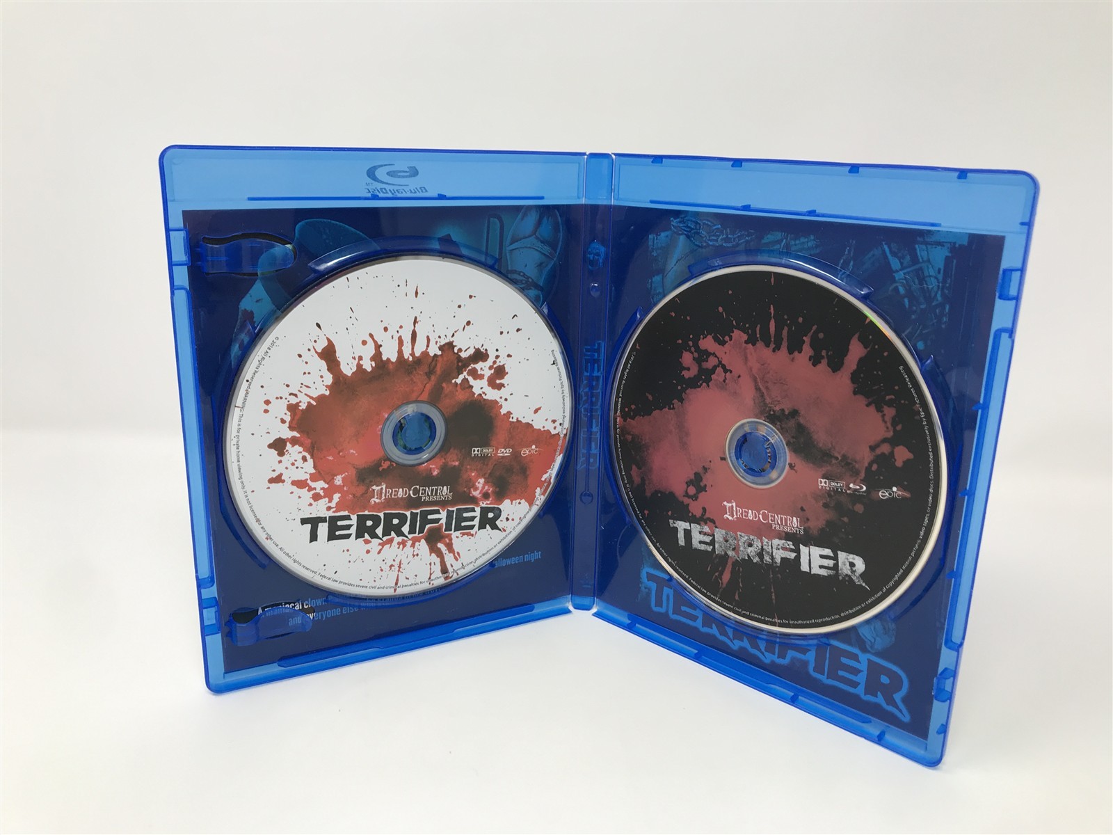 Terrifier (Blu-ray + dvd, 2016) – Region A – NTSC Movie Film