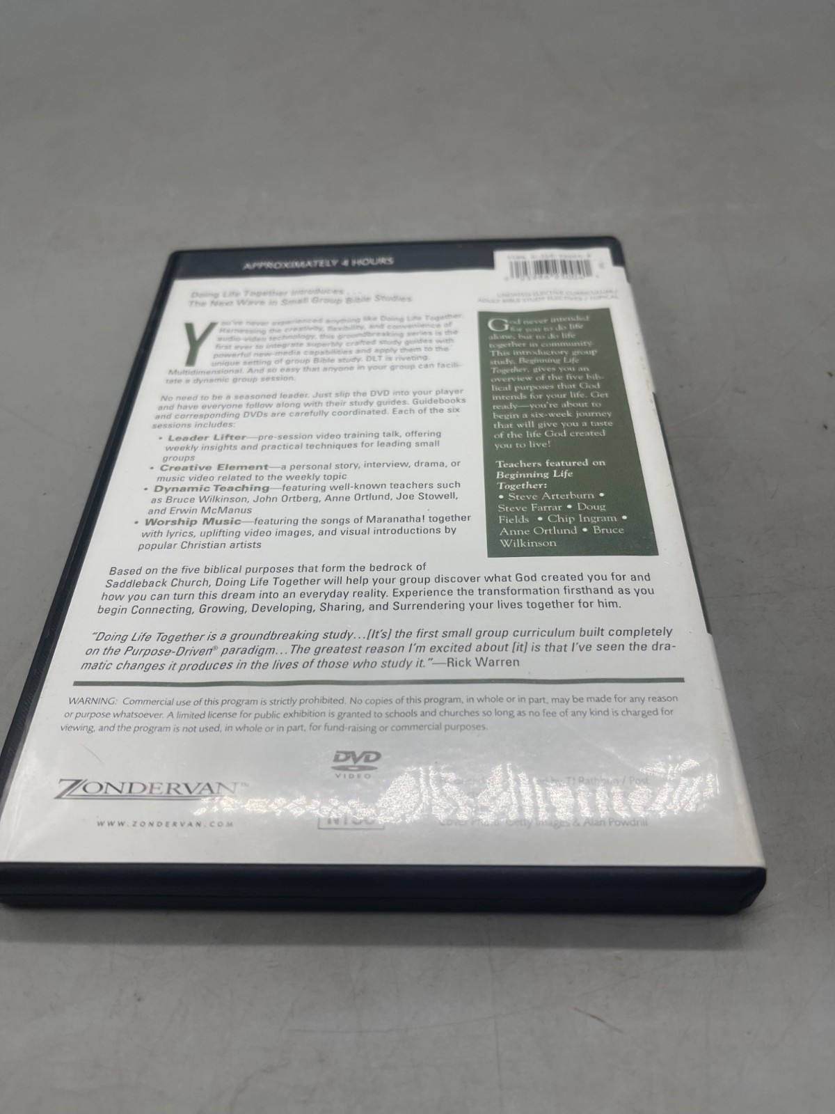 Beginning life together DVD life together six sessions 4 hrs zondervan READ
