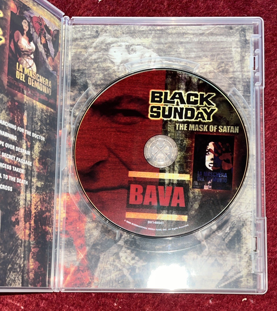 Black Sunday DVD (1960) Mario Bava/Barbara Steele Horror Movie Film – Slim Case