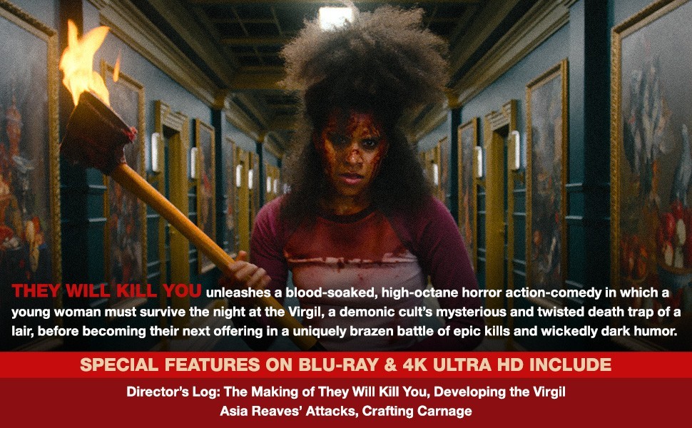 THEY WILL KILL YOU [4K UHD + Digital Code, 6-30-2026] USA w/Features & NEW!