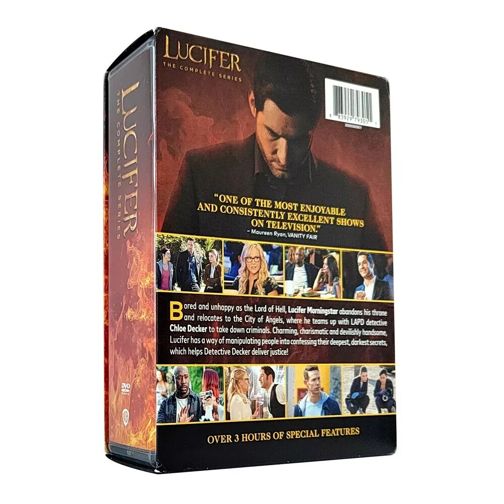 Lucifer: The Complete Series Collection Seasons 1-6 Region 1 US Brand New Sealed