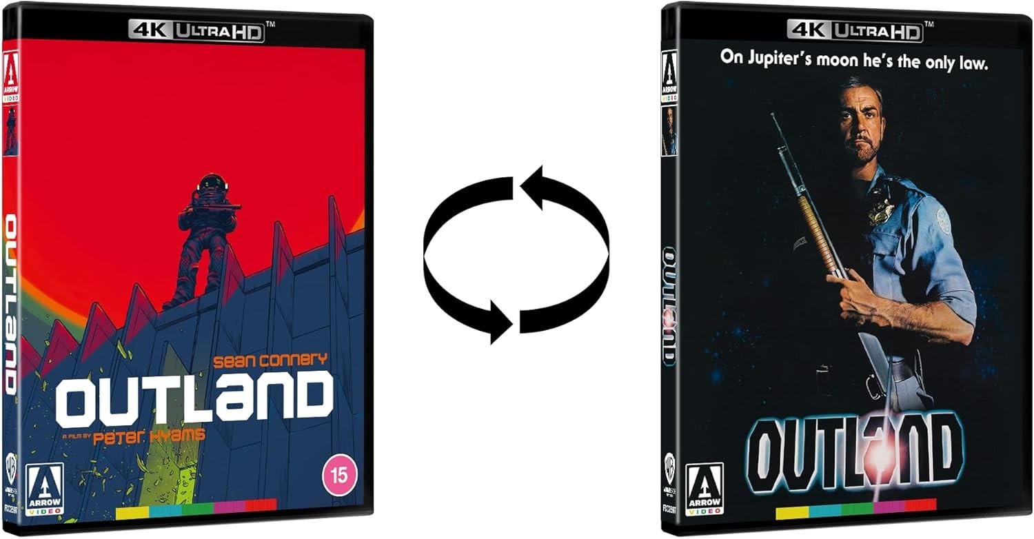 Outland [4K UHD Blu-ray] (1981) Arrow Video UK Limited Edition Sean Connery Film