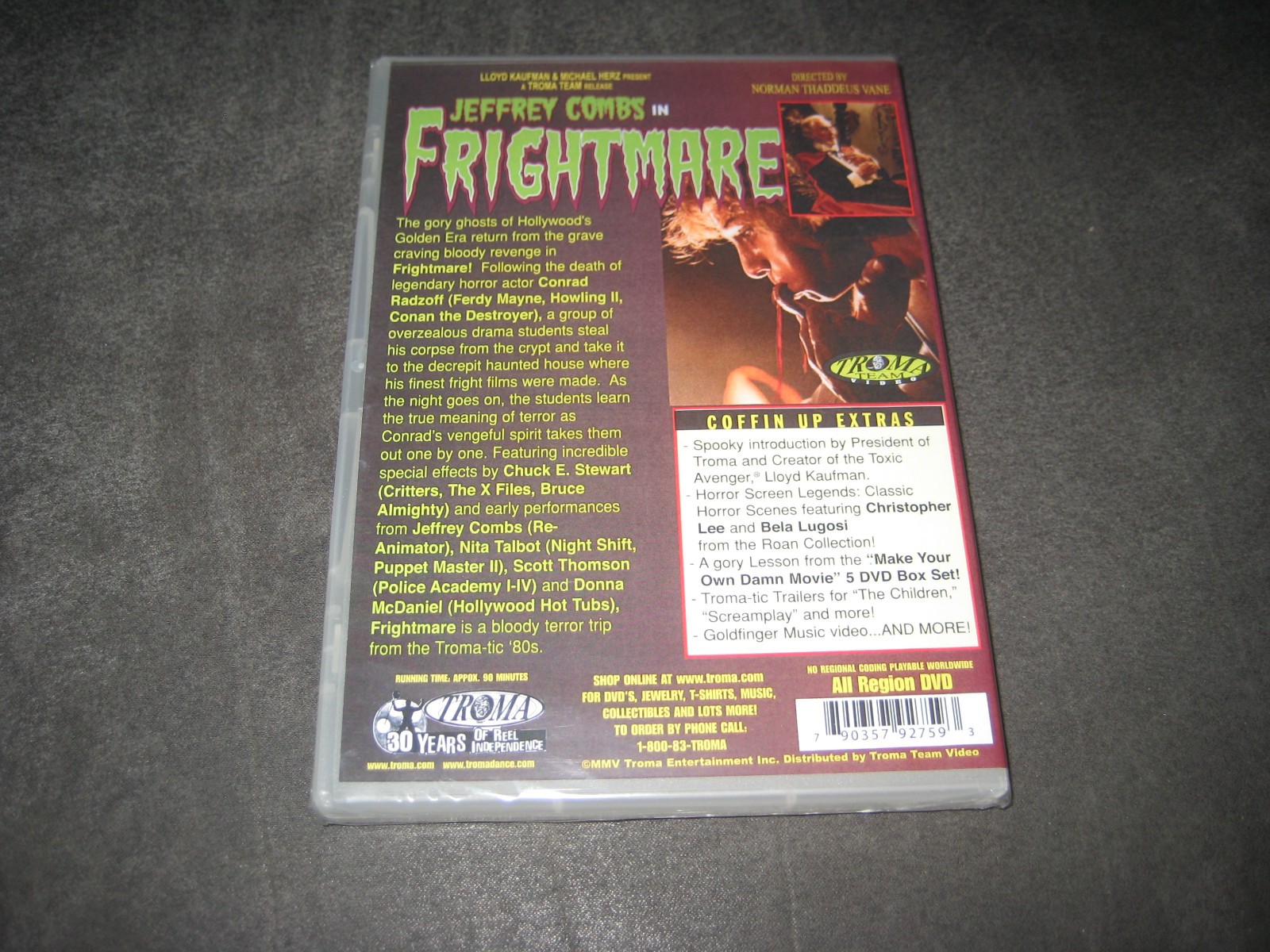 FRIGHTMARE (DVD 2005) BRAND NEW – RATED R – HORROR – THRILLER – DRAMA – SUSPENSE