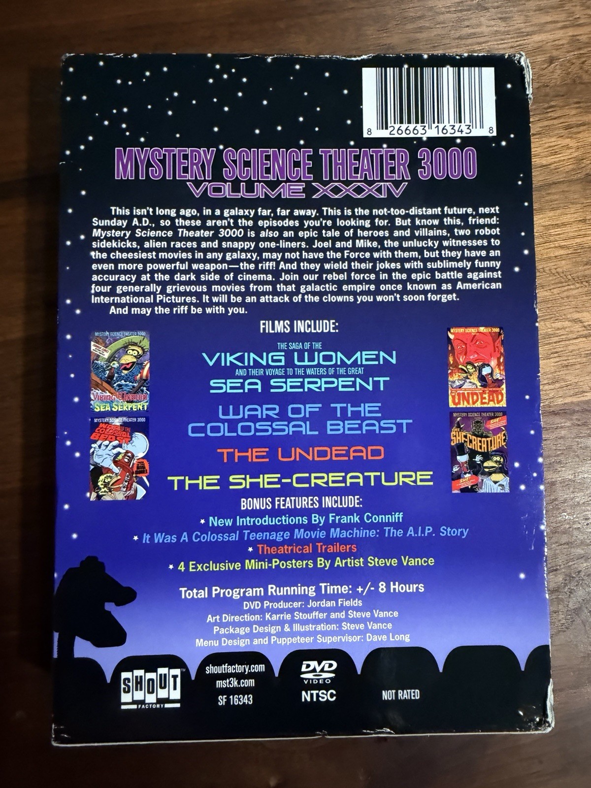 Mystery Science Theater 300 MST3K volume XXXIV