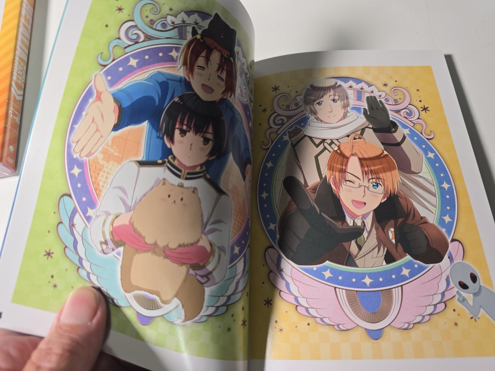 Hetalia: Seasons 1-6 10th Anniversary World Party Edition DVD Box Set Anime VG