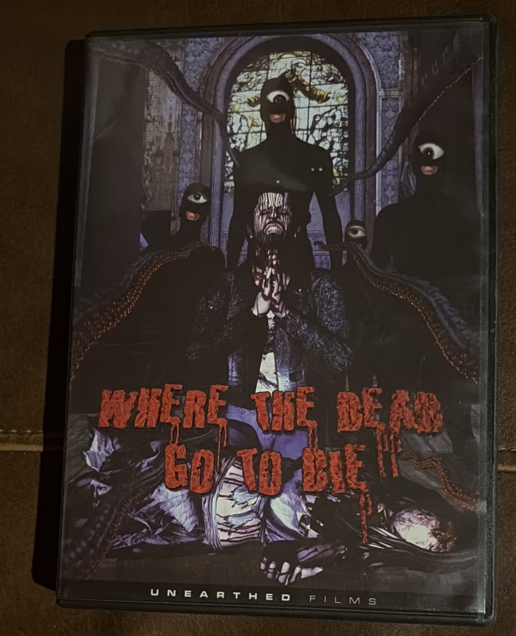 Where the Dead Go to Die DVD (2012) Animated Unearthed Films MVD RARE OOP USED