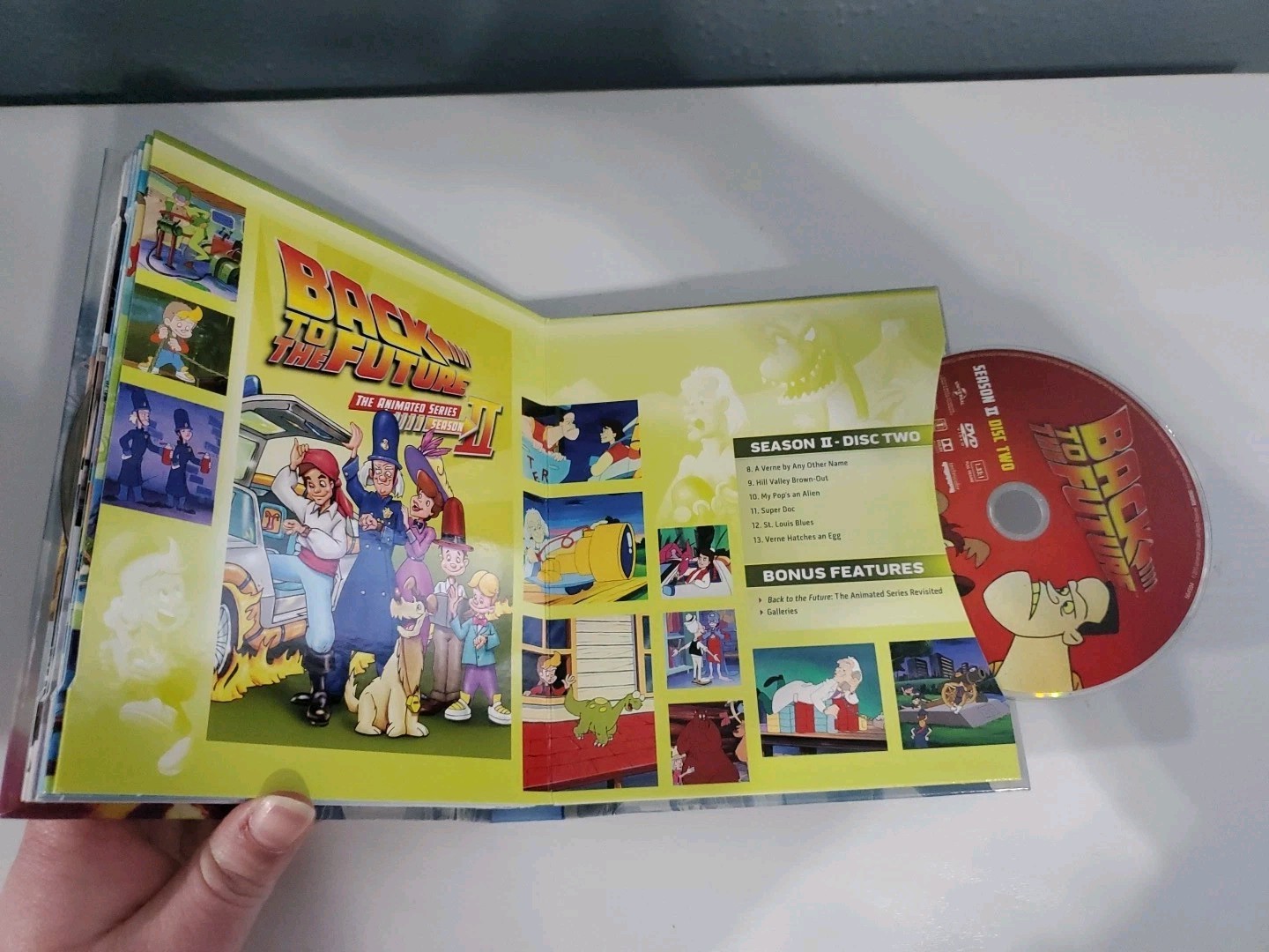Back to the Future: The Complete Adventures (Blu-ray, 2016, 8-Disc Set) Used VG