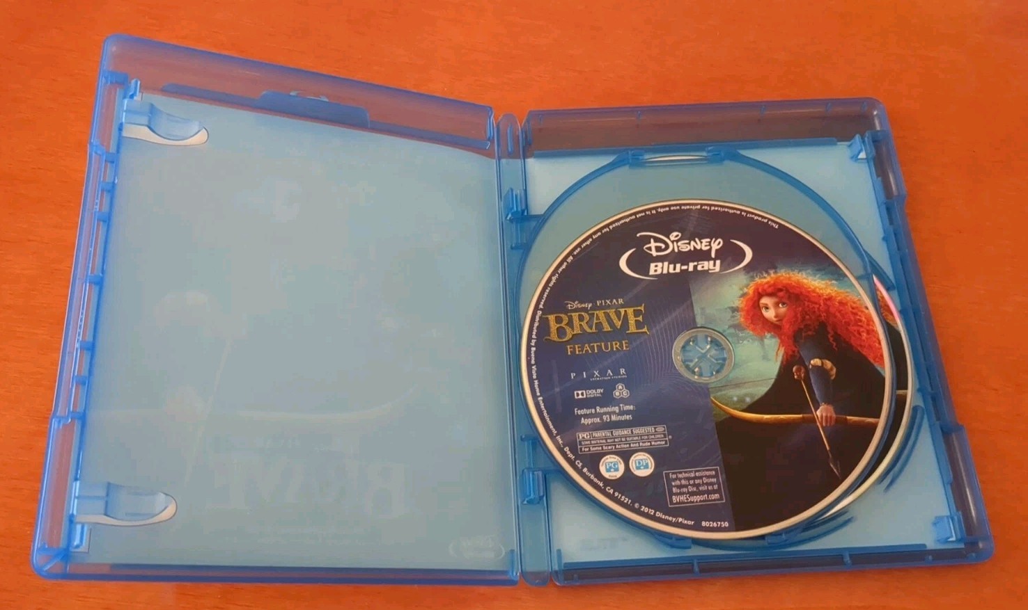 Brave blu-ray John Lasseter Andrew Stanton Pete Docter Kelly Macdonald
