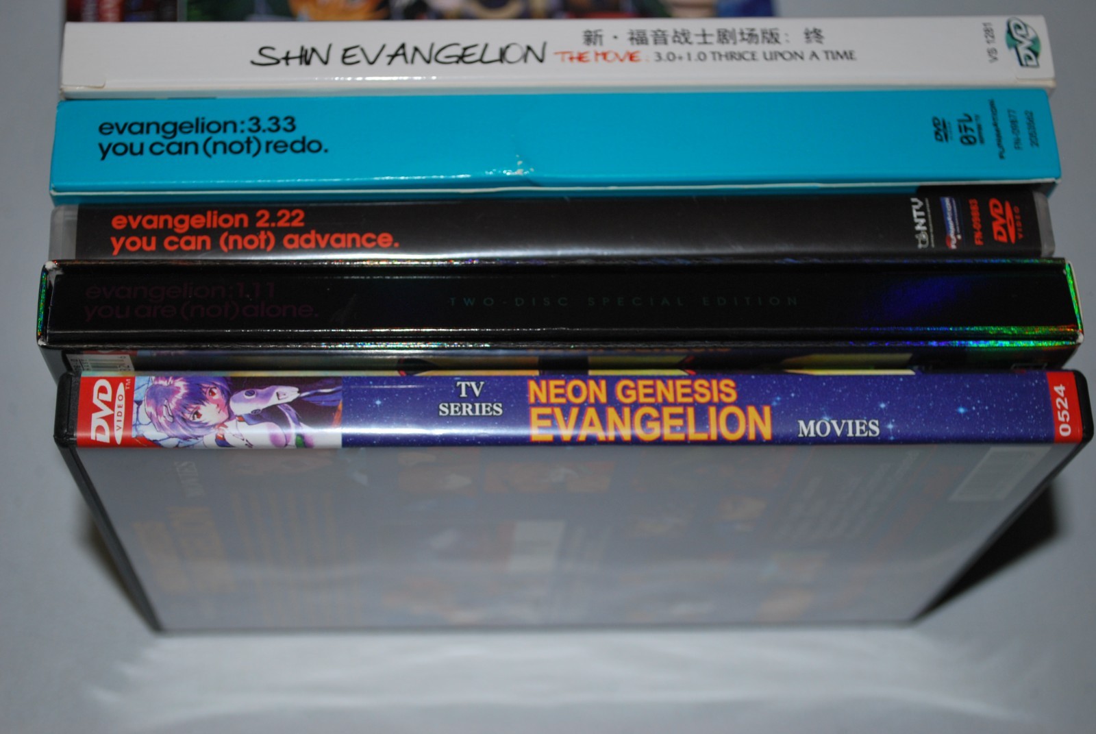 Neon Genesis Evangelion Platinum Collection / 1.11 / 2.22 / 3.33 / 3.0+1.0