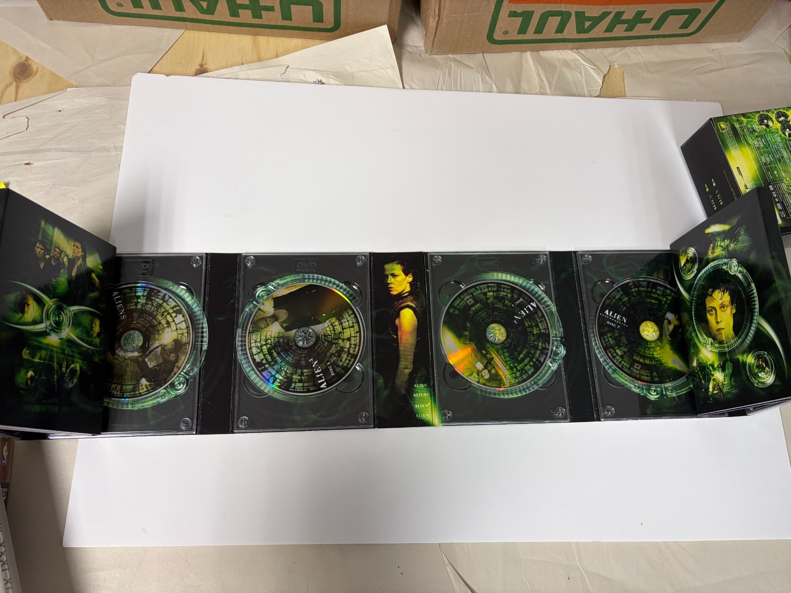 Alien Quadrilogy 9-Disc Collector’s Edition DVD Box Set Cardboard Sleeve