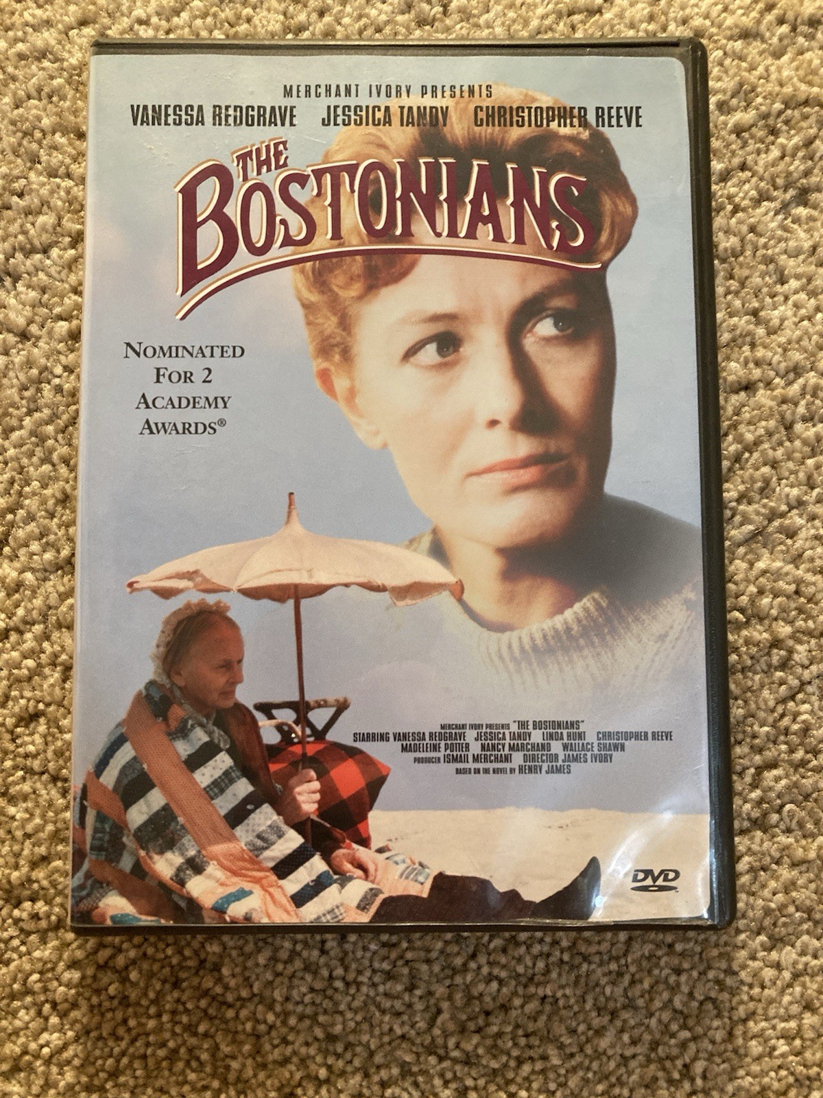 Bostonians (DVD, 1984) Merchant Ivory Period Drama Romance Erotic Feminism RARE