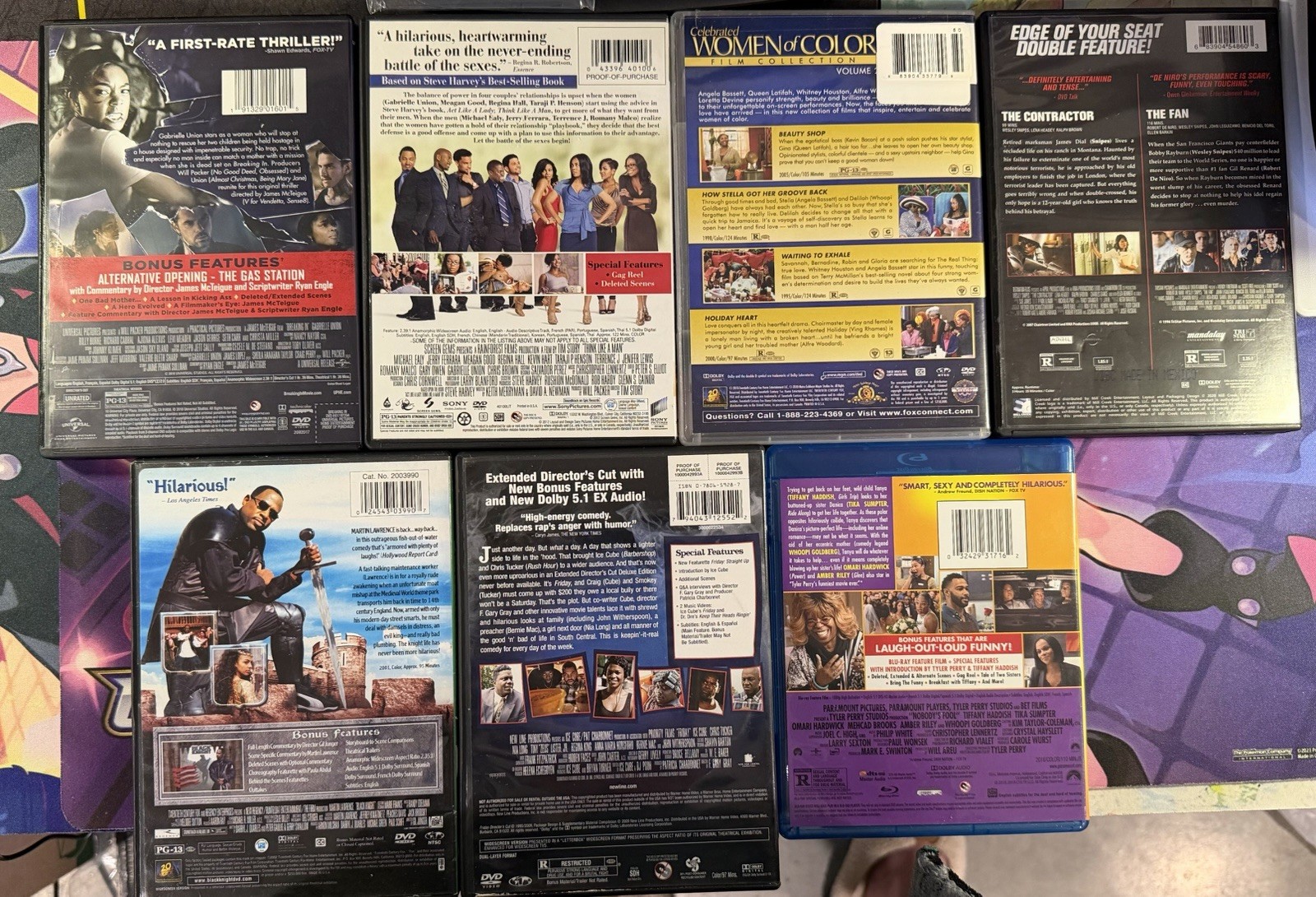 DVD lot Of 6 (African American focused collection of comedies and dramas)