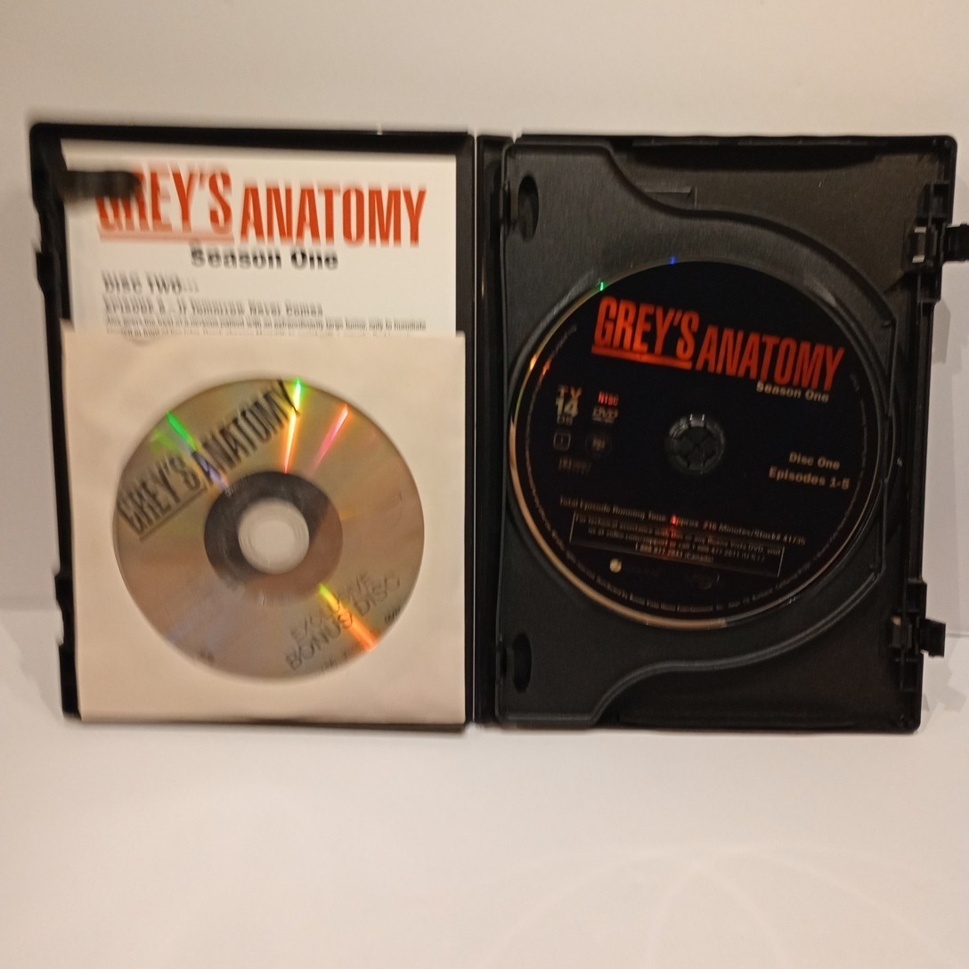 Grey’s Anatomy Season 1, TV-14. 2006, Patrick Dempsey, Ellen Pompeo, Sandra Oh
