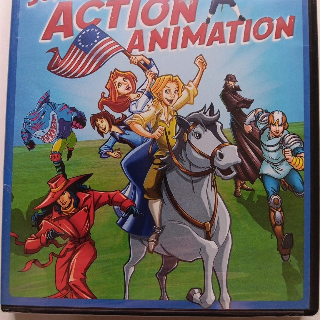 TV Guide Spotlight Super Action Animation (DVD 2020) Classic TV Animation 20 Ep.