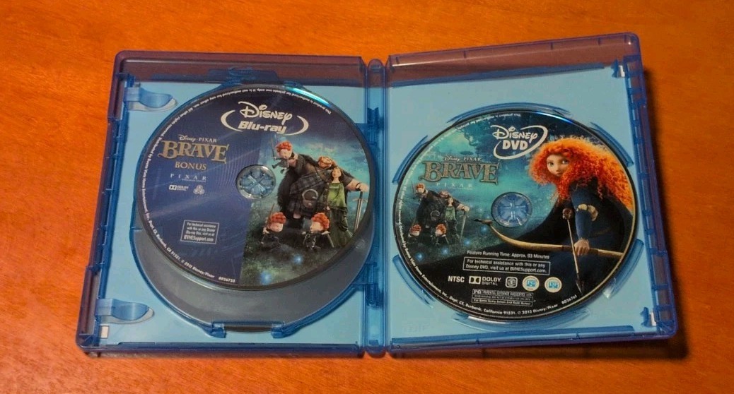 Brave blu-ray John Lasseter Andrew Stanton Pete Docter Kelly Macdonald