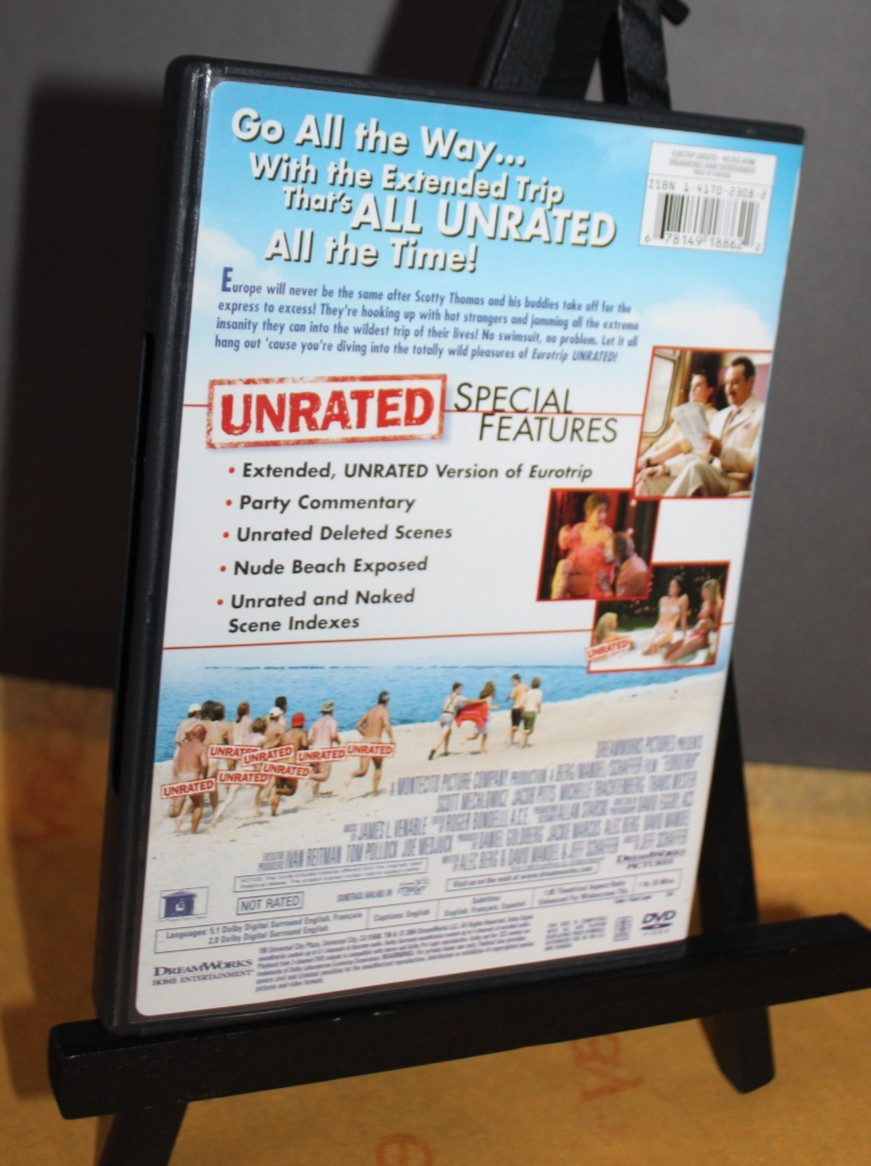 Eurotrip Unrated Full Screen DVD Movie