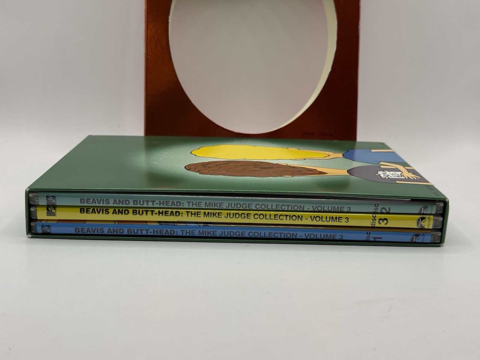 MTV Beavis and Butt-Head Mike Judge Collection Volume 3 2006 3-Disc DVD w/Sleeve