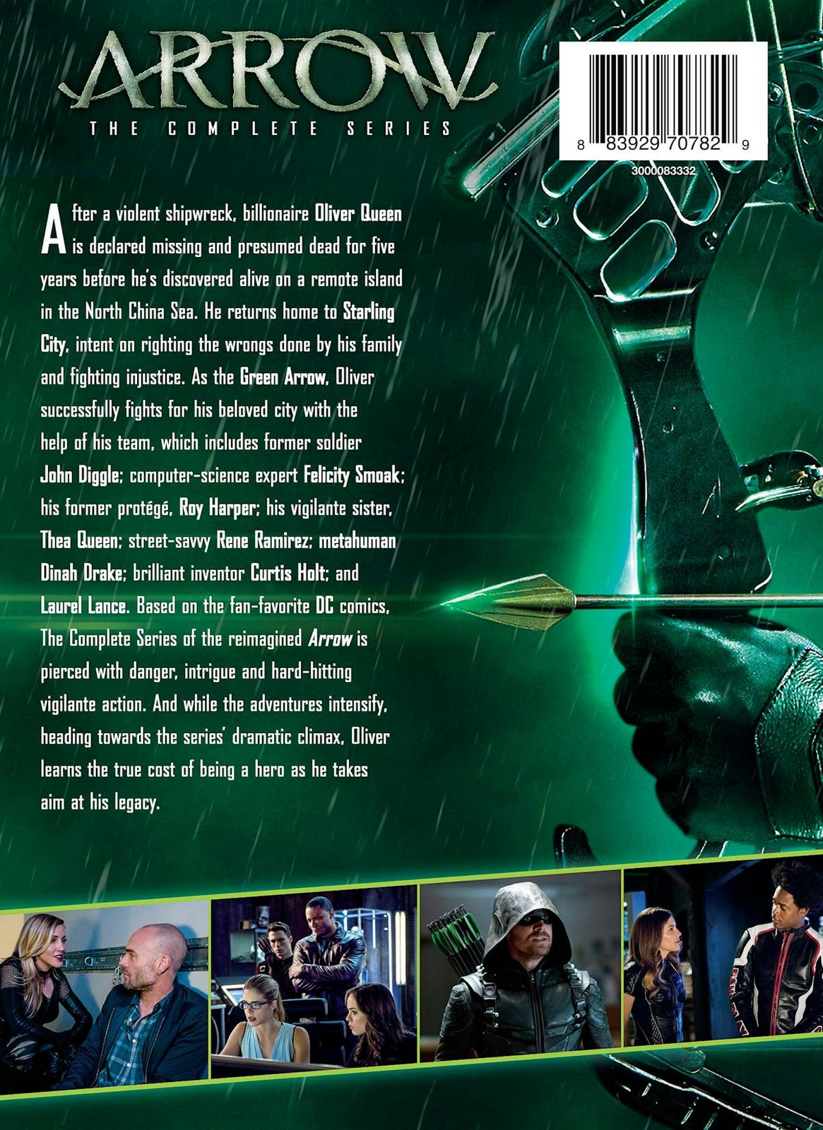 Arrow The Complete Series Blu-ray Stephen Amell NEW