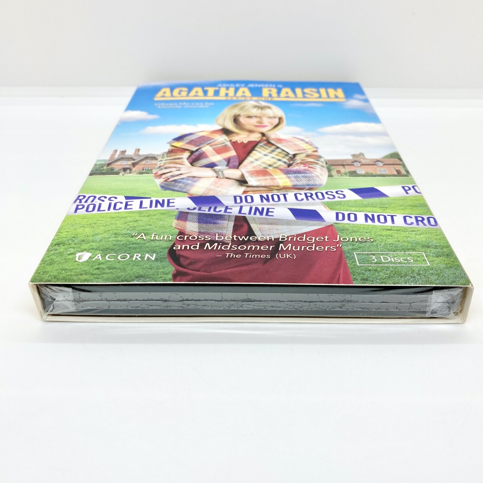 Agatha Raisin: Series One (DVD, 2016, 3-Disc Set) *SEALED* w/ Slipcover