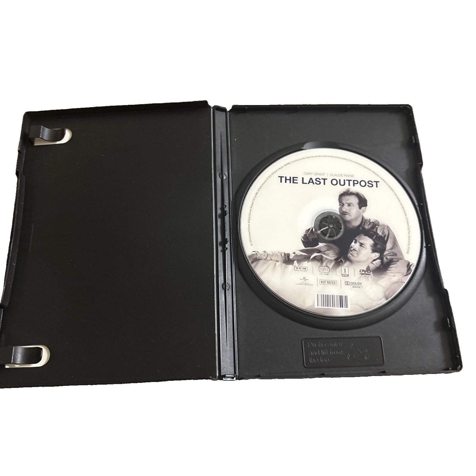 The Last Outpost DVD TCM Cary Grant Claude Rains 1935 Very Good