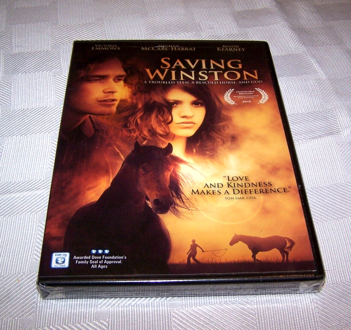 Saving Winston (DVD, 2011) Victoria Emmons, Meghan McCabe-Habrat New Sealed