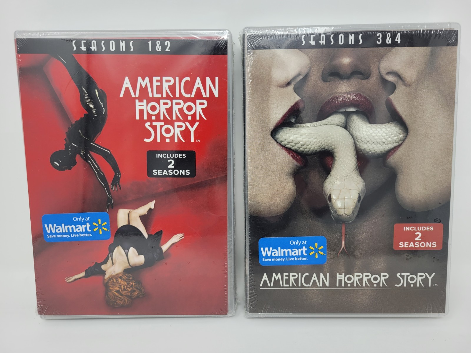 American Horror Story: First, Second, Third & Fourth Seasons DVD | 1 2 3 4 – NEW