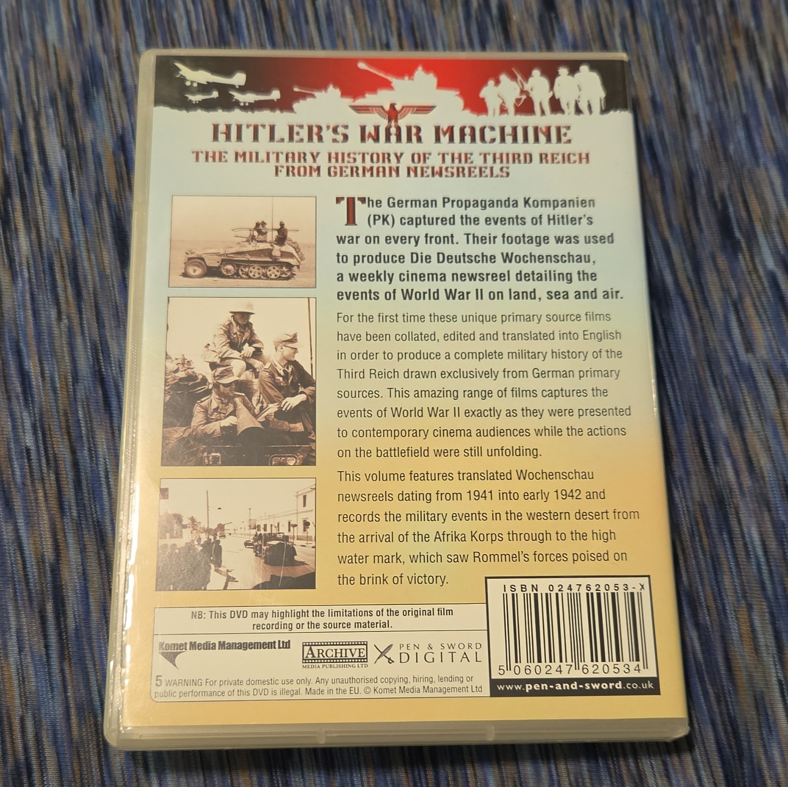 Pen & Sword Hitler’s War Machine Premium Ed DVD Lot Of 6 + Battle In Atlantic