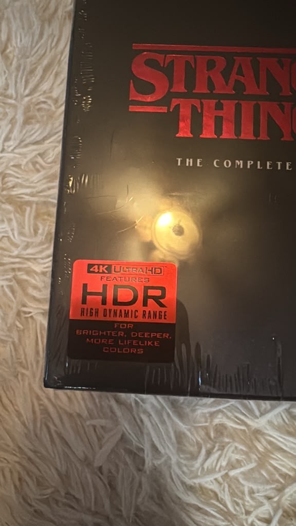 Stranger Things The Complete Series 4K UHD HDR Limited Edition Box Set 5 Discs