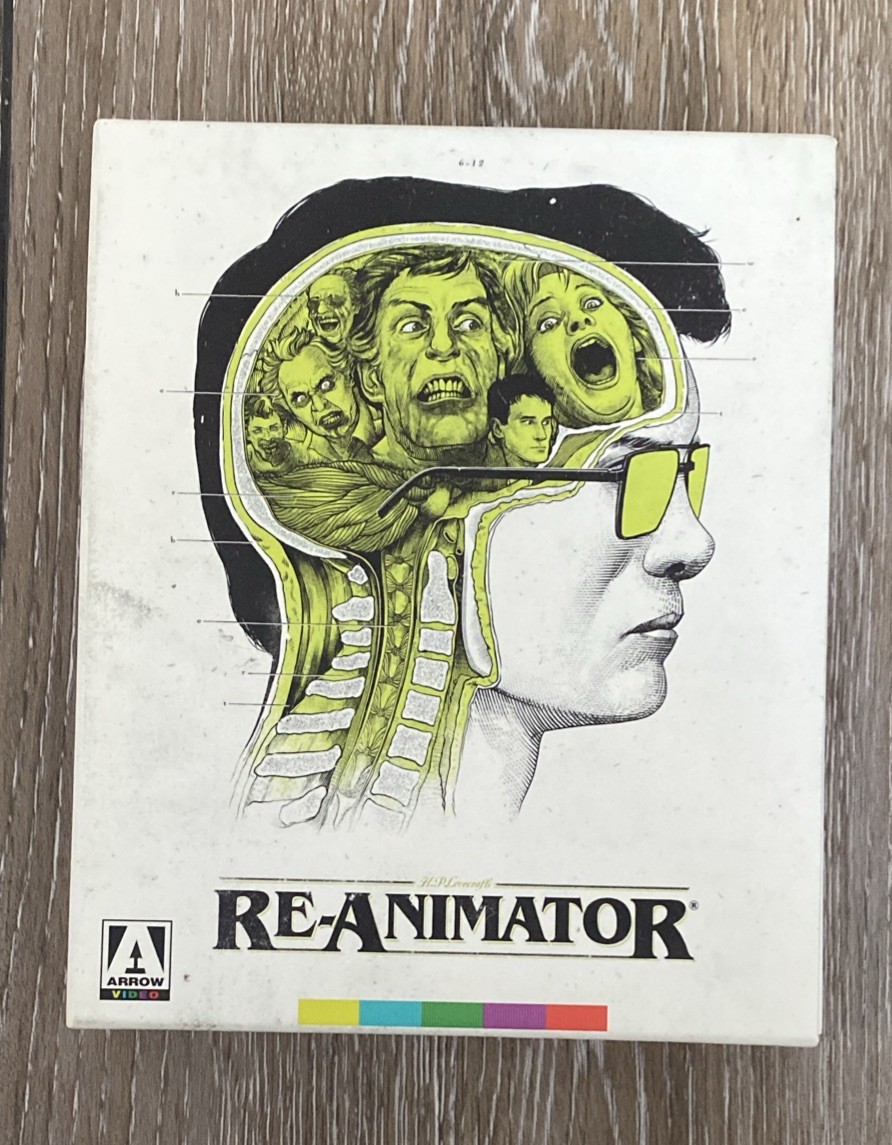 RE-ANIMATOR (1985) OOP US 2 Disc Limited Edition Arrow BLU-RAY