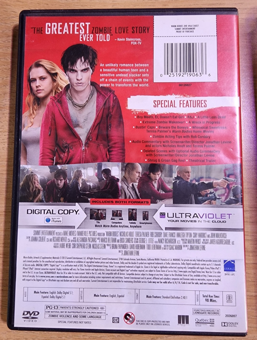 Warm Bodies (DVD)