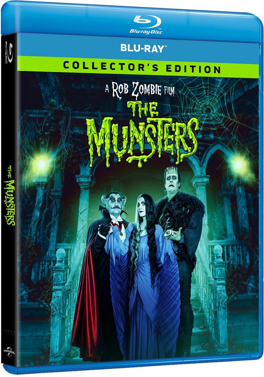The Munsters Blu-ray Jeff Daniel Phillips NEW
