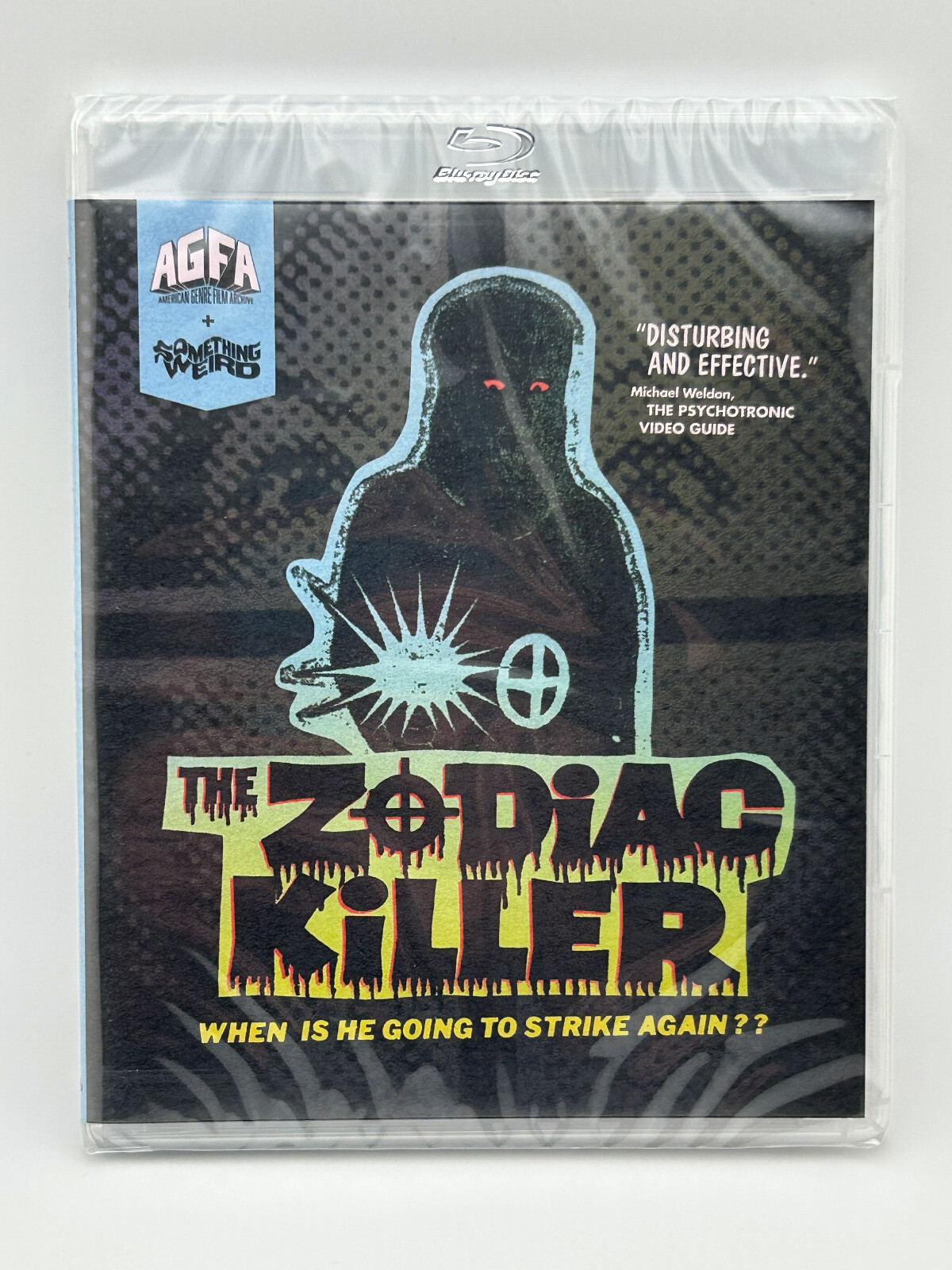 The Zodiac Killer (1971) Blu-ray w/ Slipcover Vinegar Syndrome AGFA Horror NEW