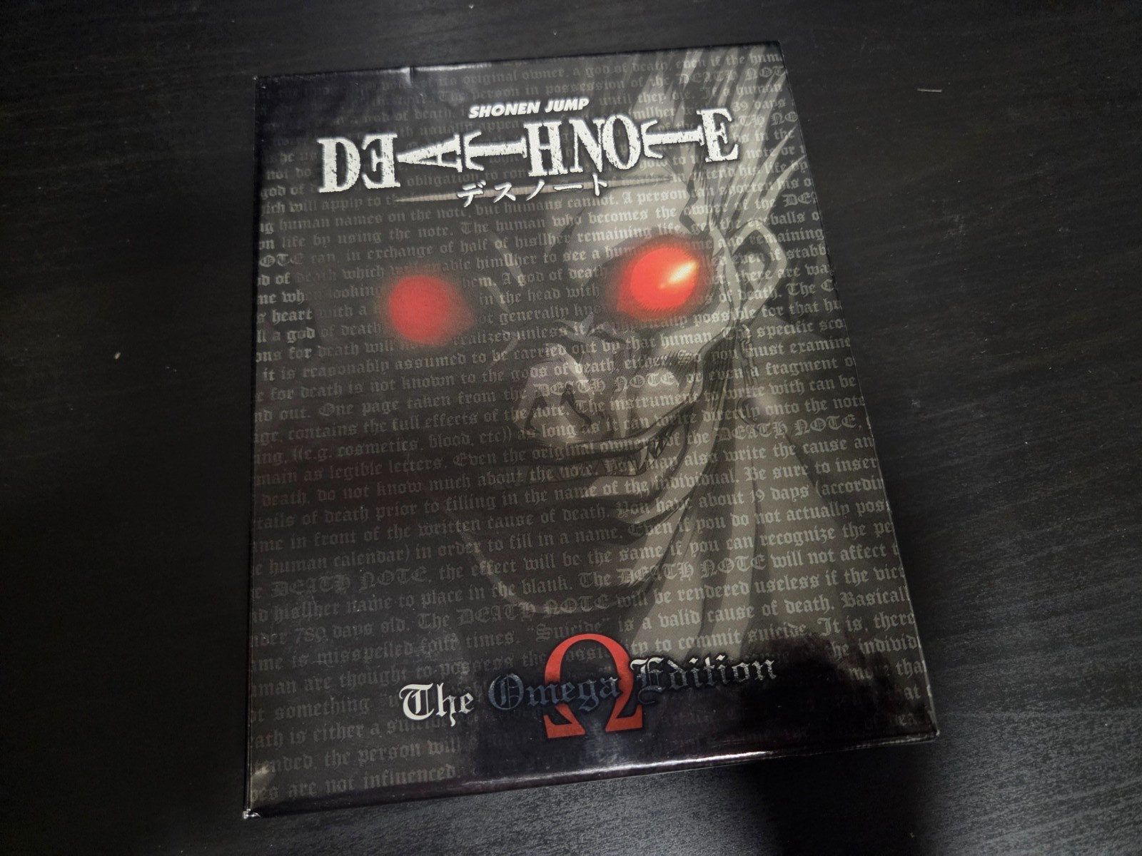 Death Note Omega Edition Blu-ray Limited Edition Viz Media Very Good Condition