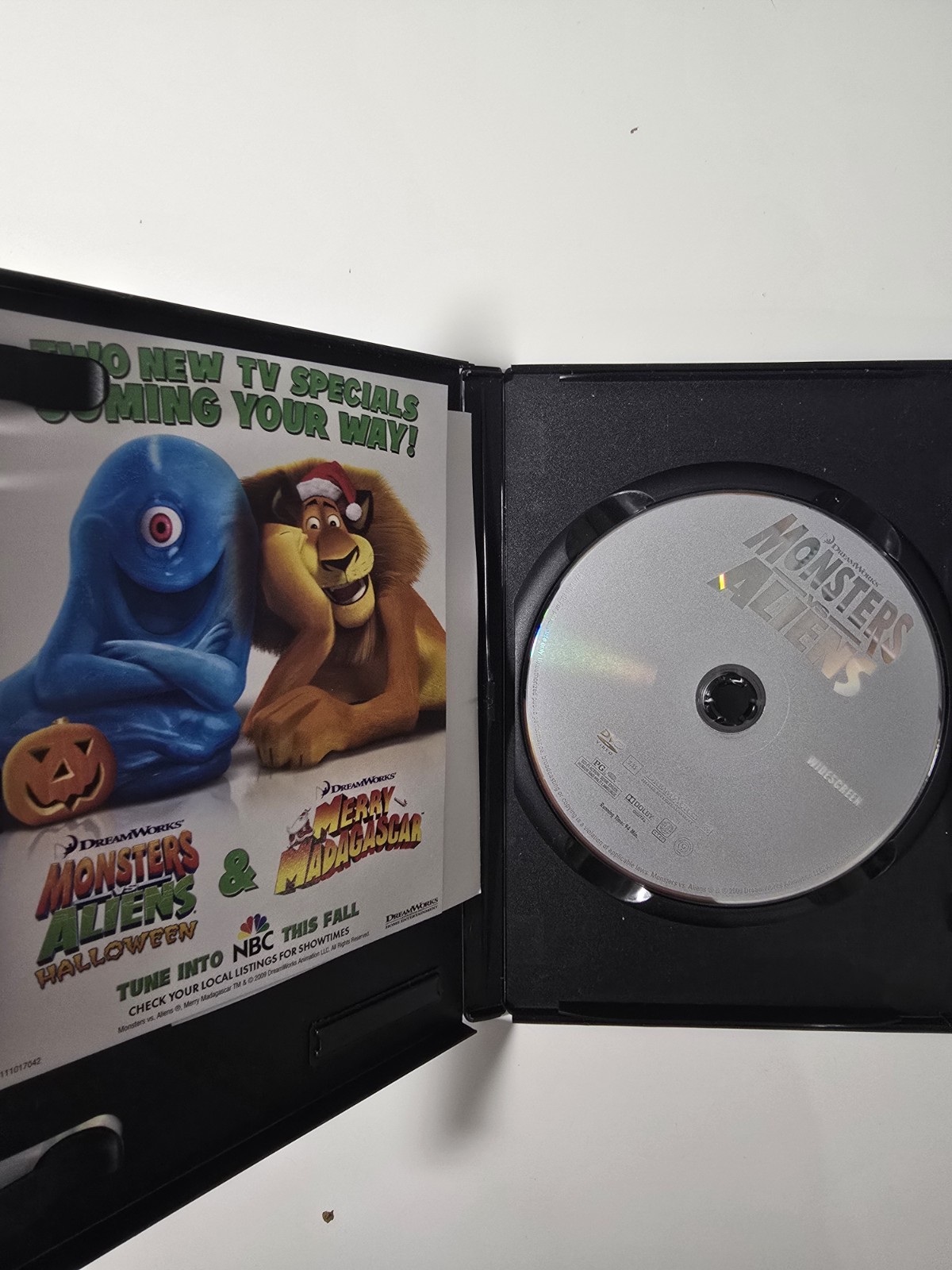 DreamWorks Monsters vs. Aliens DVD Widescreen PG English 2.35:1 94min 2009