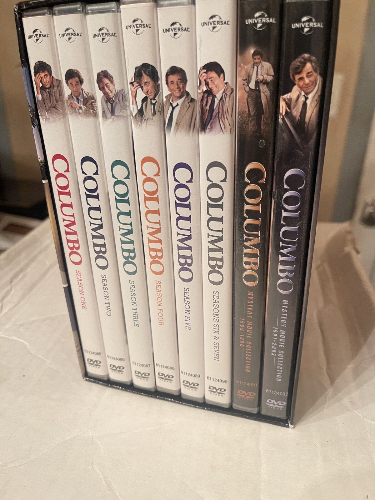 COLUMBO The Complete TV Series DVD 34 Disc Boxed Set Peter Falk Detective