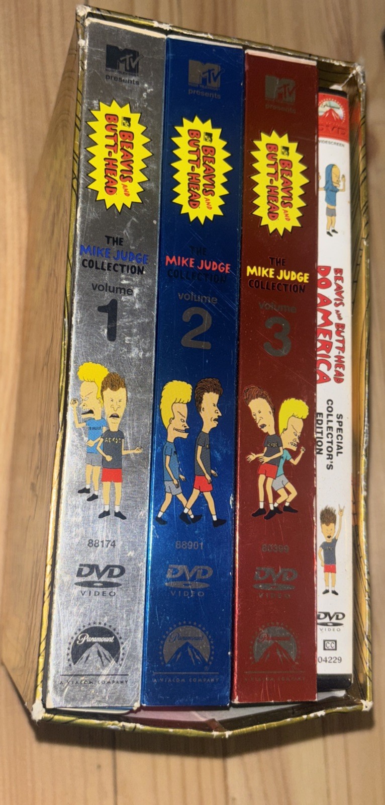 Beavis And Butthead The Mike Judge Golden Collection DVD Box Set w/ Movie Rare