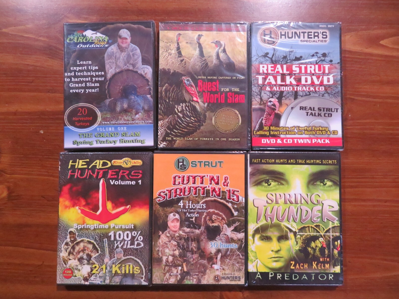 NEW HUNTING DVDs; 180+ Titles to Choose From. You Pick. DEER. BIG GAME. Sports.