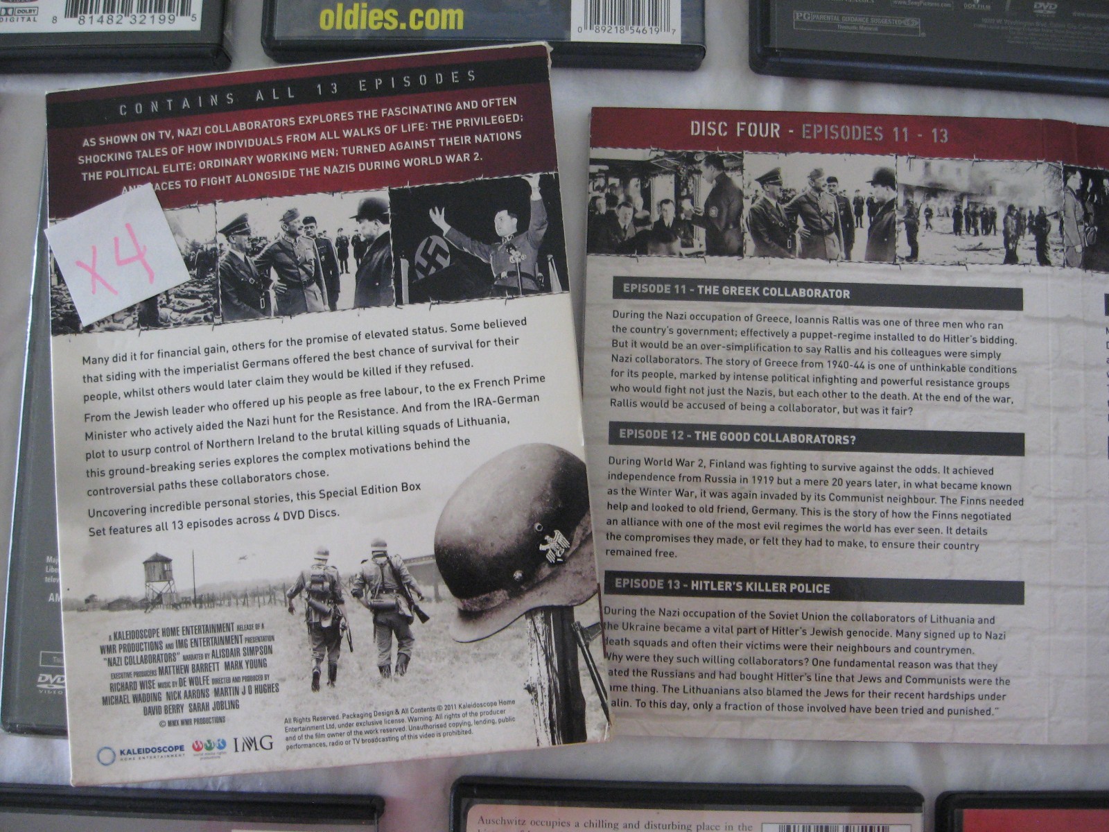 Germany World War II WWII history documentary DVD collection #2 = LOT of 21