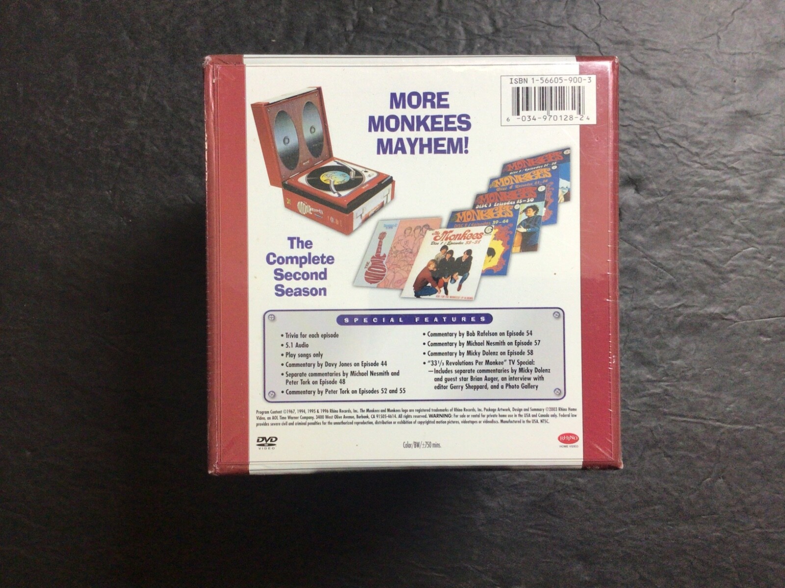 THE MONKEES ~ Season 2 ~ DVD ~ SEALED!!!
