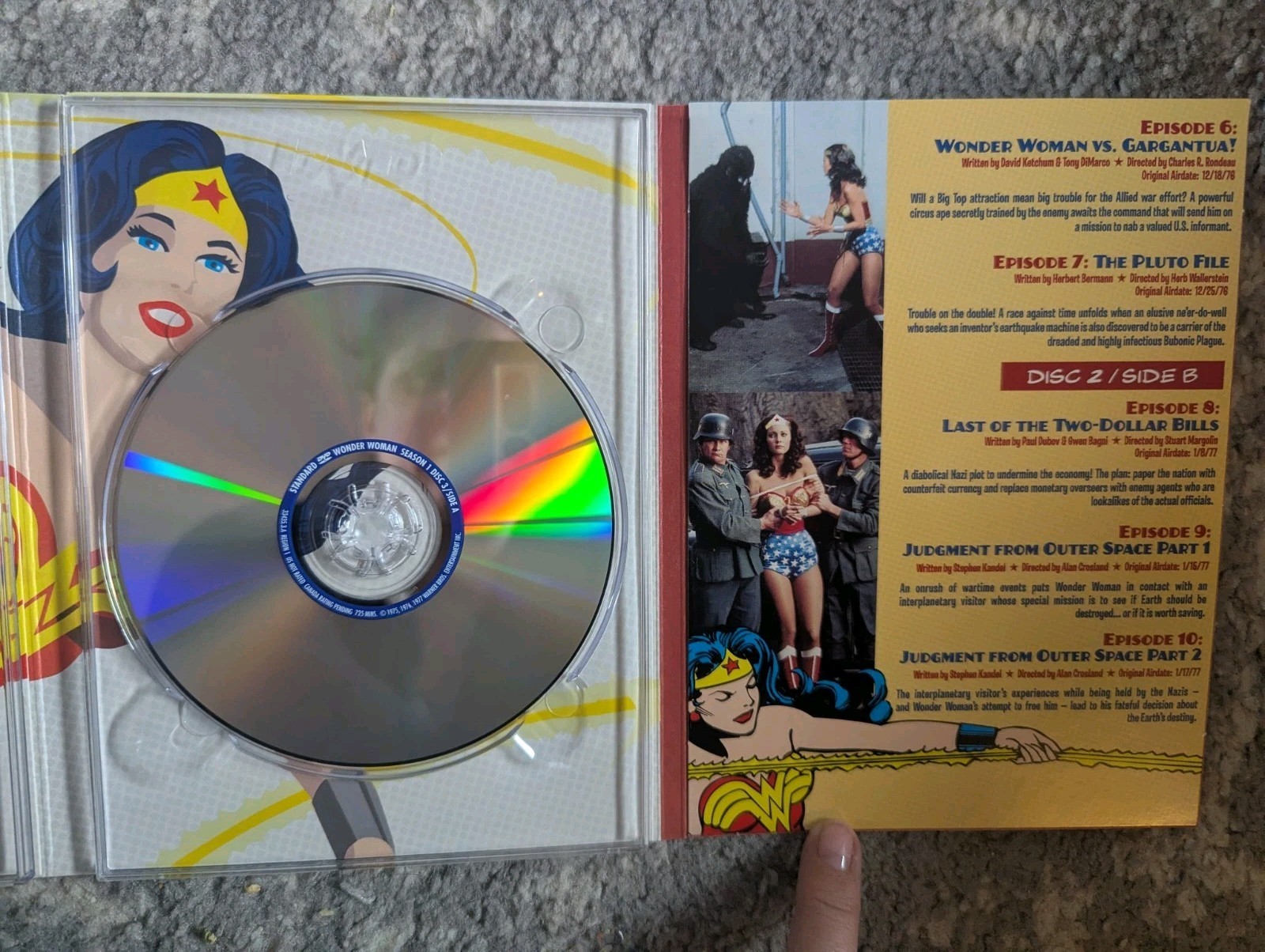 Wonder Woman: The Complete First Season (DVD) Wondrous Extras! Standard Version