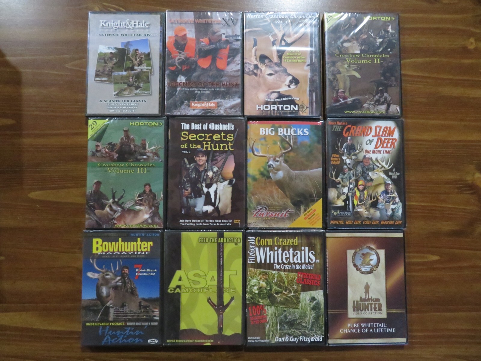 NEW HUNTING DVDs; 180+ Titles to Choose From. You Pick. DEER. BIG GAME. Sports.
