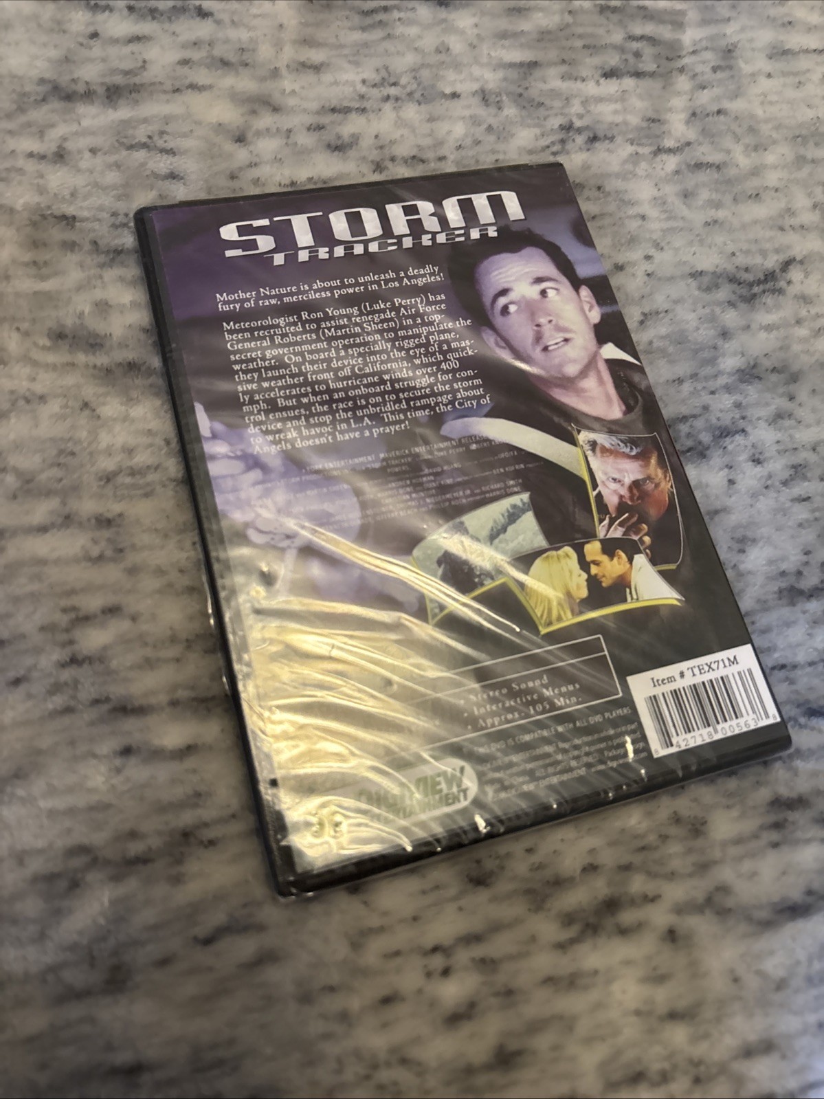 Storm Tracker (DVD, 1999) Luke Perry, Martin Sheen NEW and SEALED