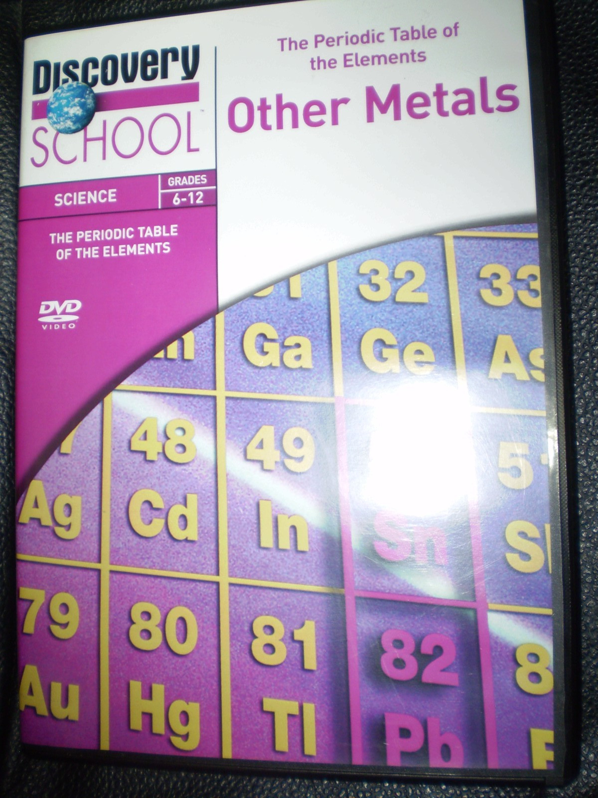 Discovery School Science: Periodic Table: Other Metals (DVD, Mint, SHIPS FREE!)