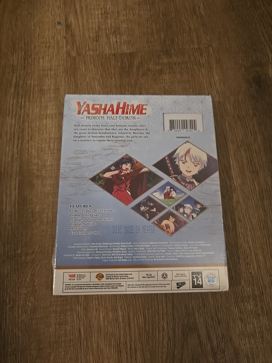 Yashahime Princess Half-demon – Season 1, Part 1 Blu-ray NEW
