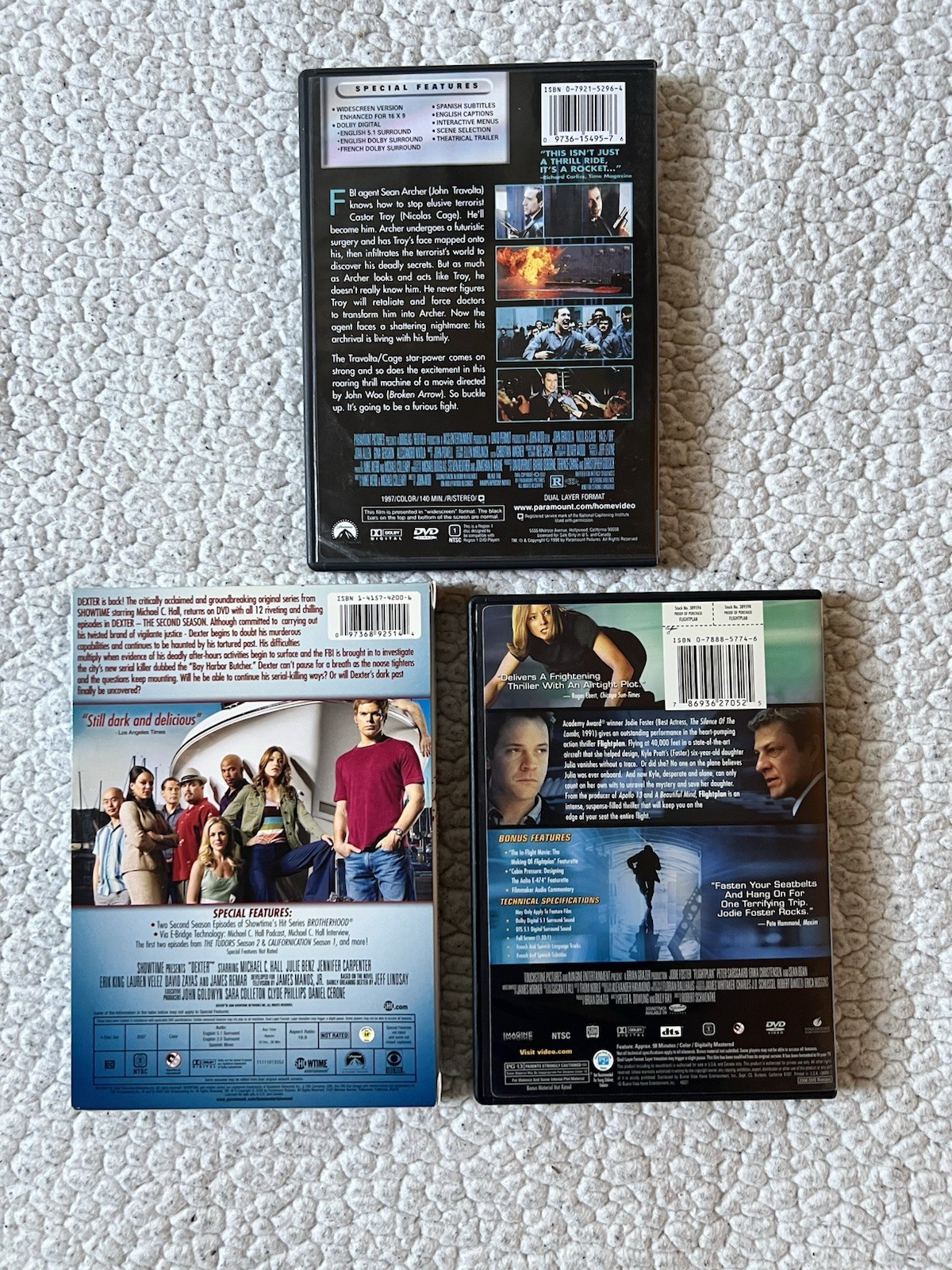 Lot of 7 DVDs Titles In Description