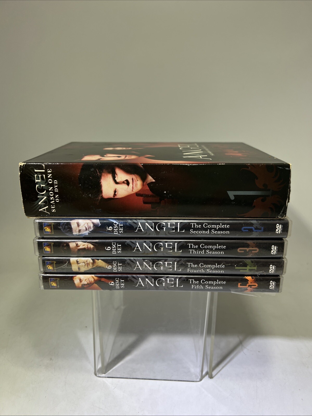 Angel – Complete TV Series – Season 1-5 DVD Set Lot Of 5