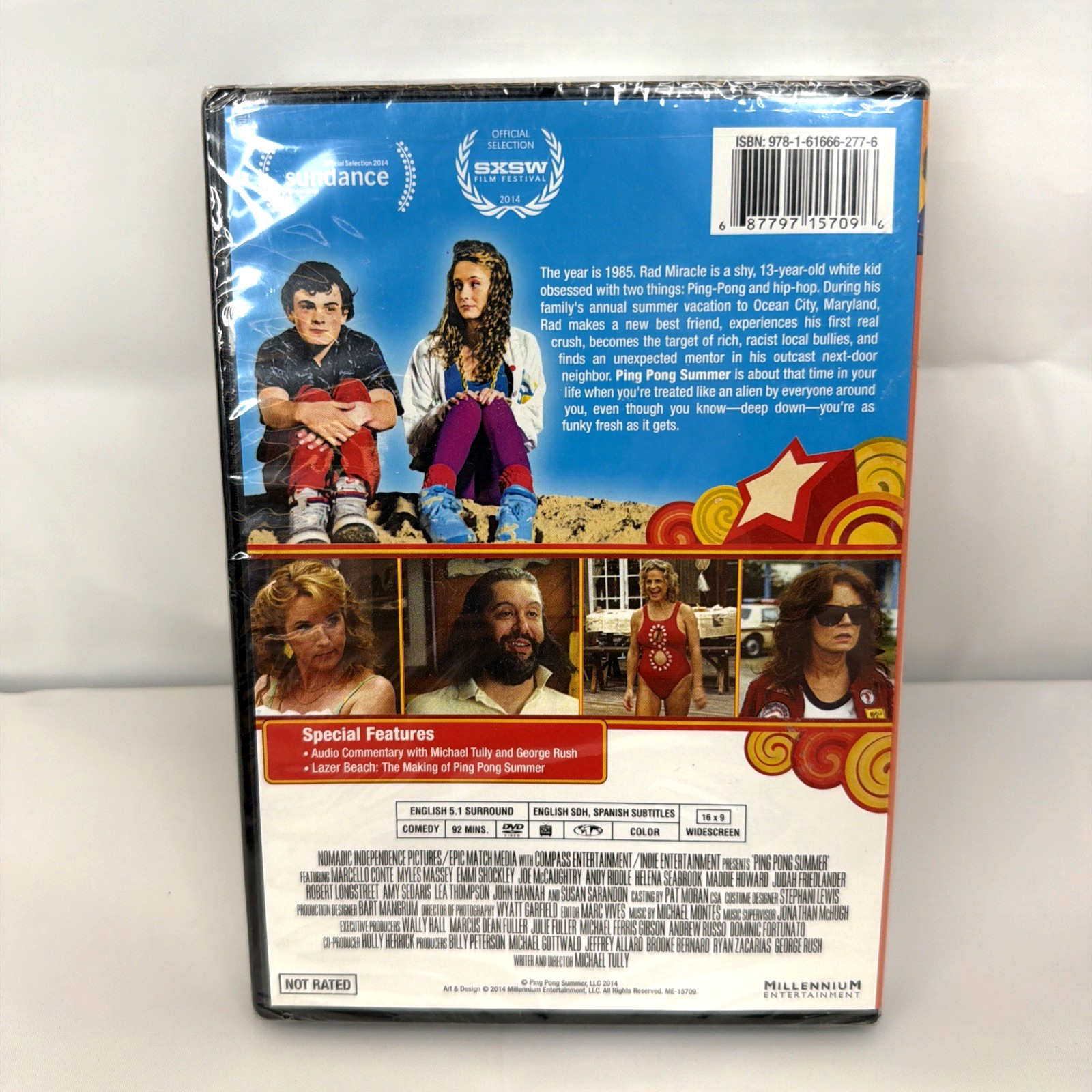 PING PONG SUMMER DVD – Region 1 DVD – 16 x 9 Widescreen – Not Rated – Sealed New