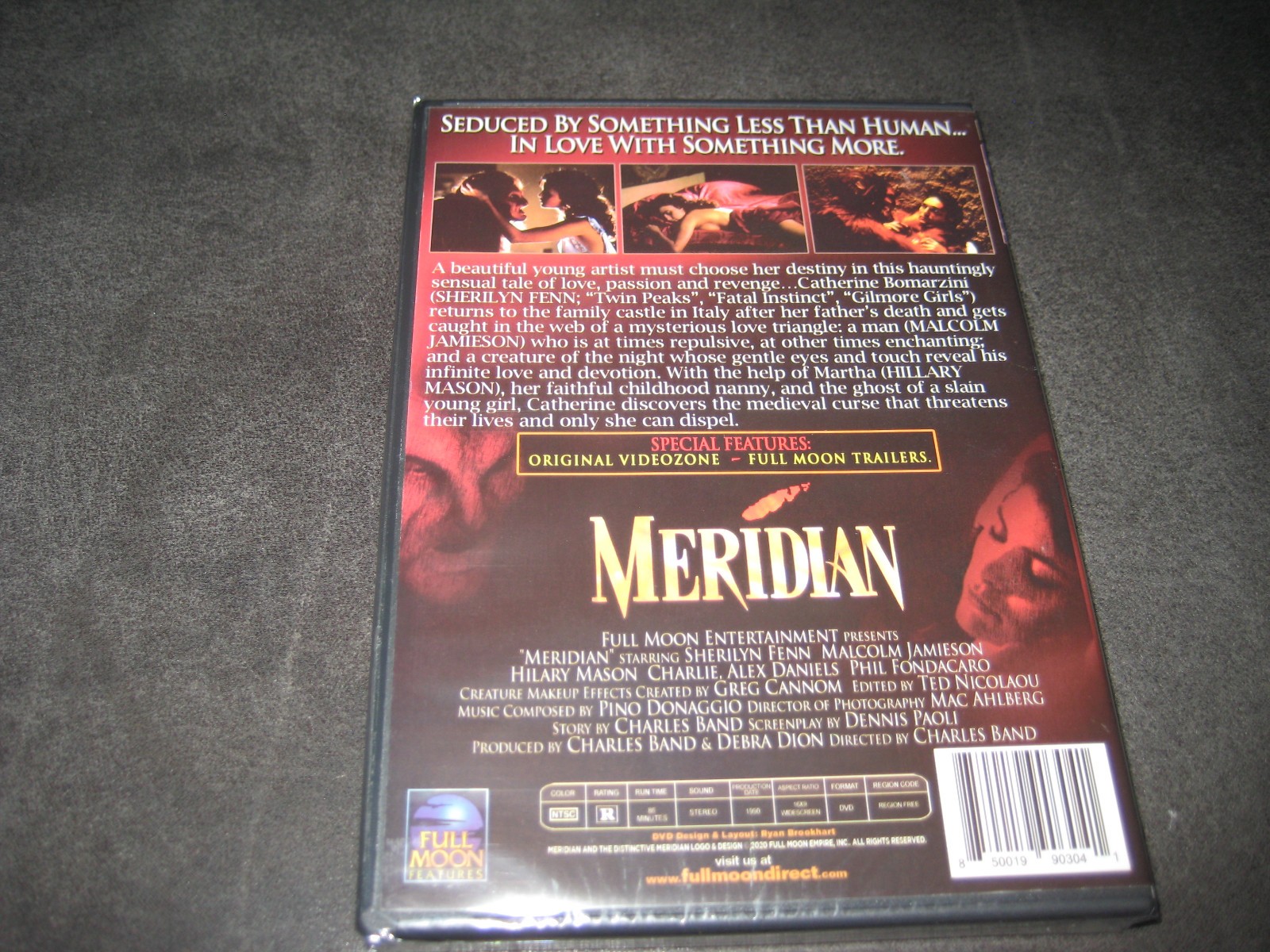 MERIDIAN (DVD 1990) BRAND NEW – RATED R – WIDESCREEN – HORROR – THRILLER