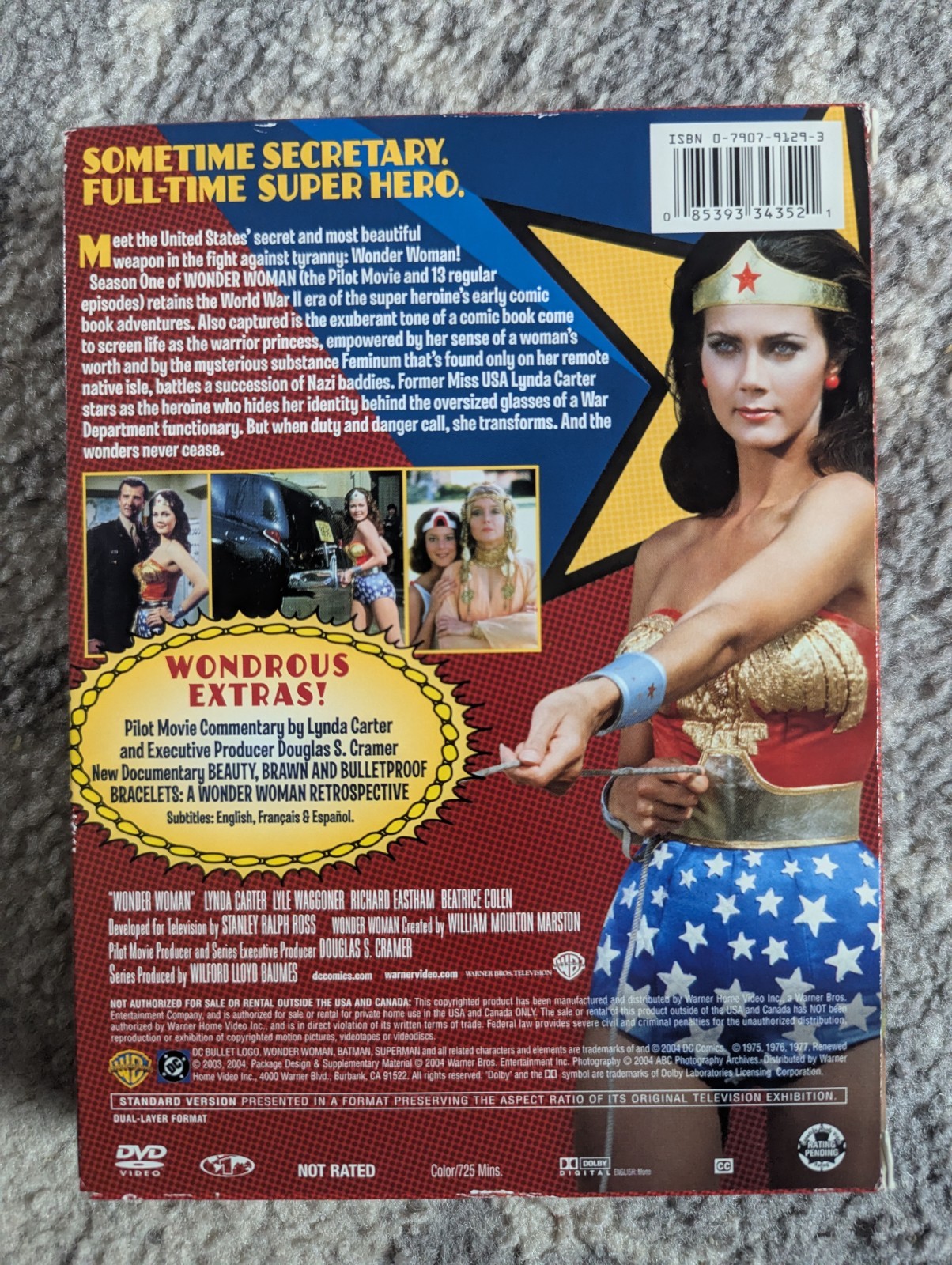Wonder Woman: The Complete First Season (DVD) Wondrous Extras! Standard Version