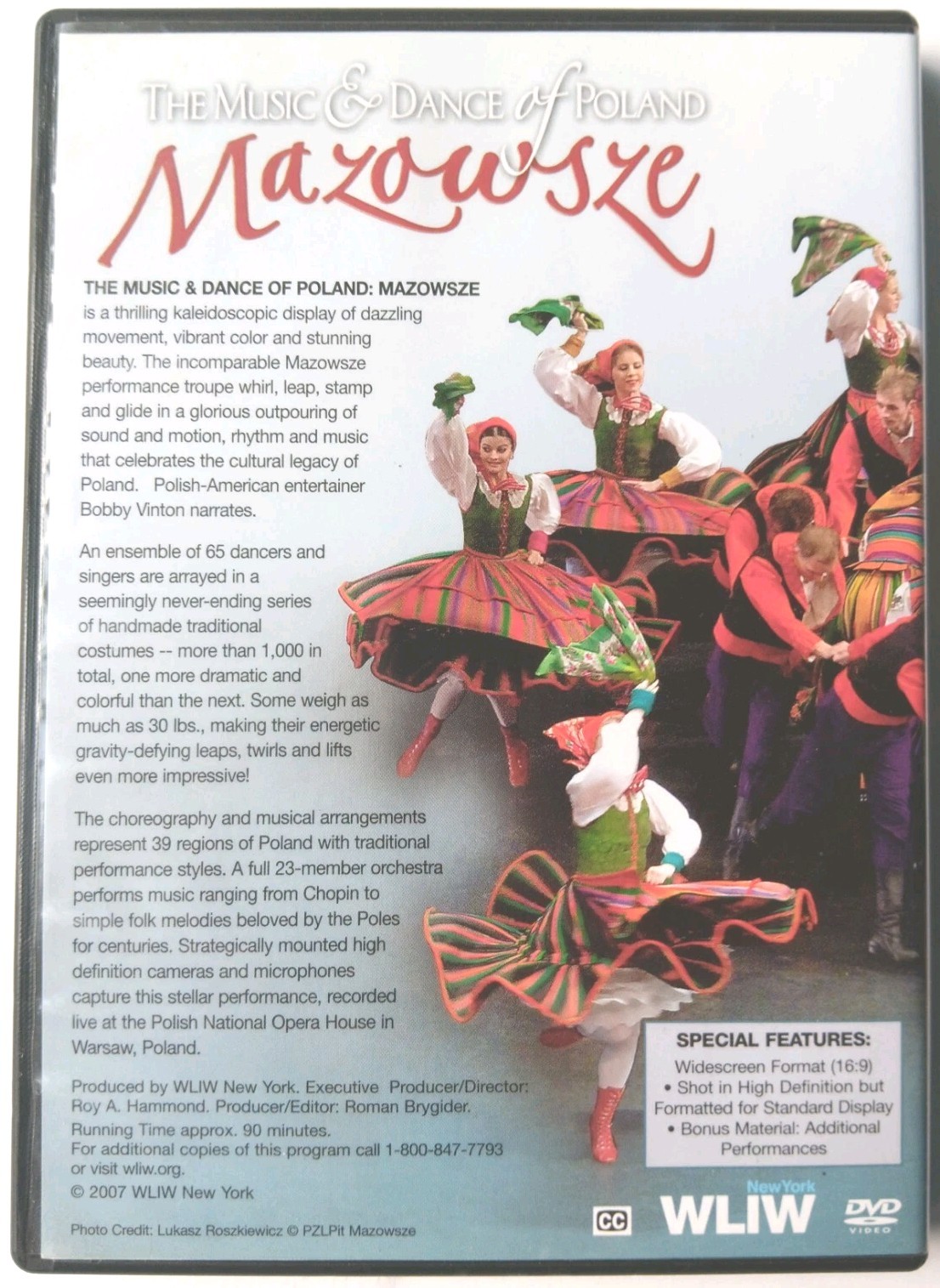 Mazowsze: The Music & Dance of Poland (DVD, 2007) PBS Special WLIW New York